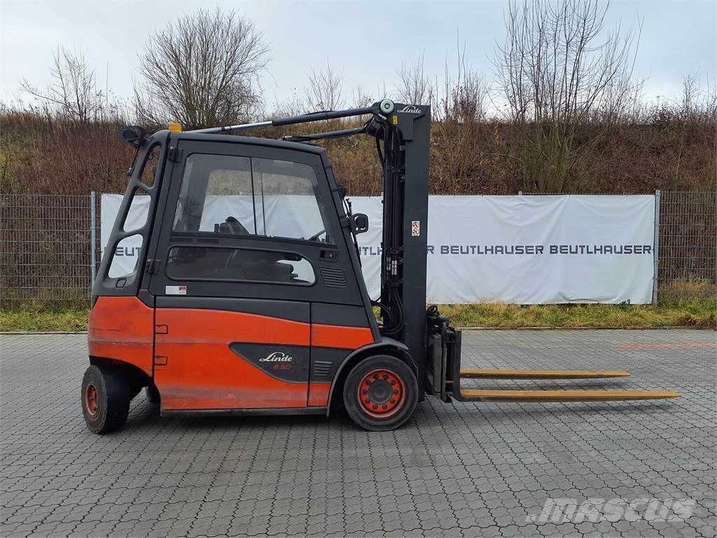 Linde E50HL Stivuitor electric