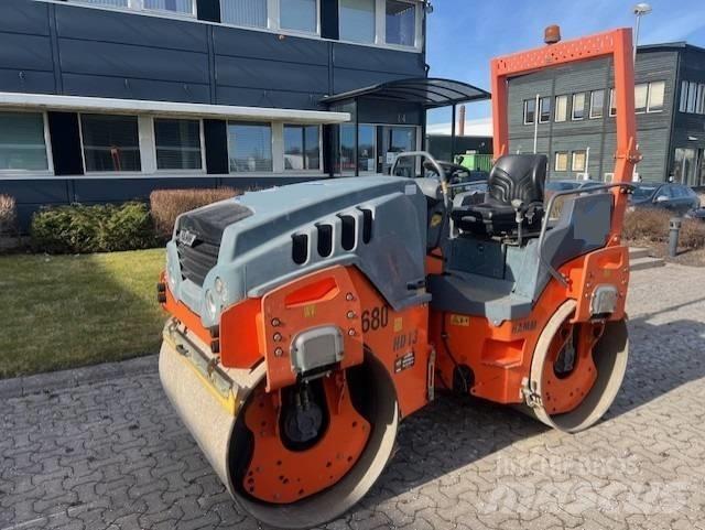 Hamm HD 13 VV, Vält Cilindri compactori dubli