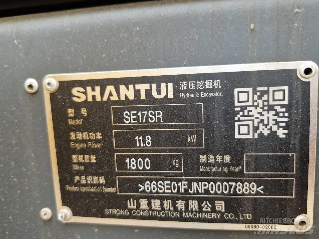Shantui SE17SR Mini excavatoare < 7t