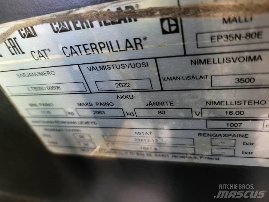 CAT EP35N Stivuitor electric