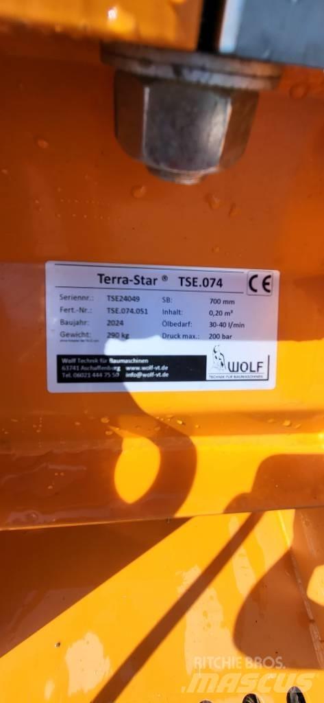 Wolf TSE-074 cupa de excavat cu cernere