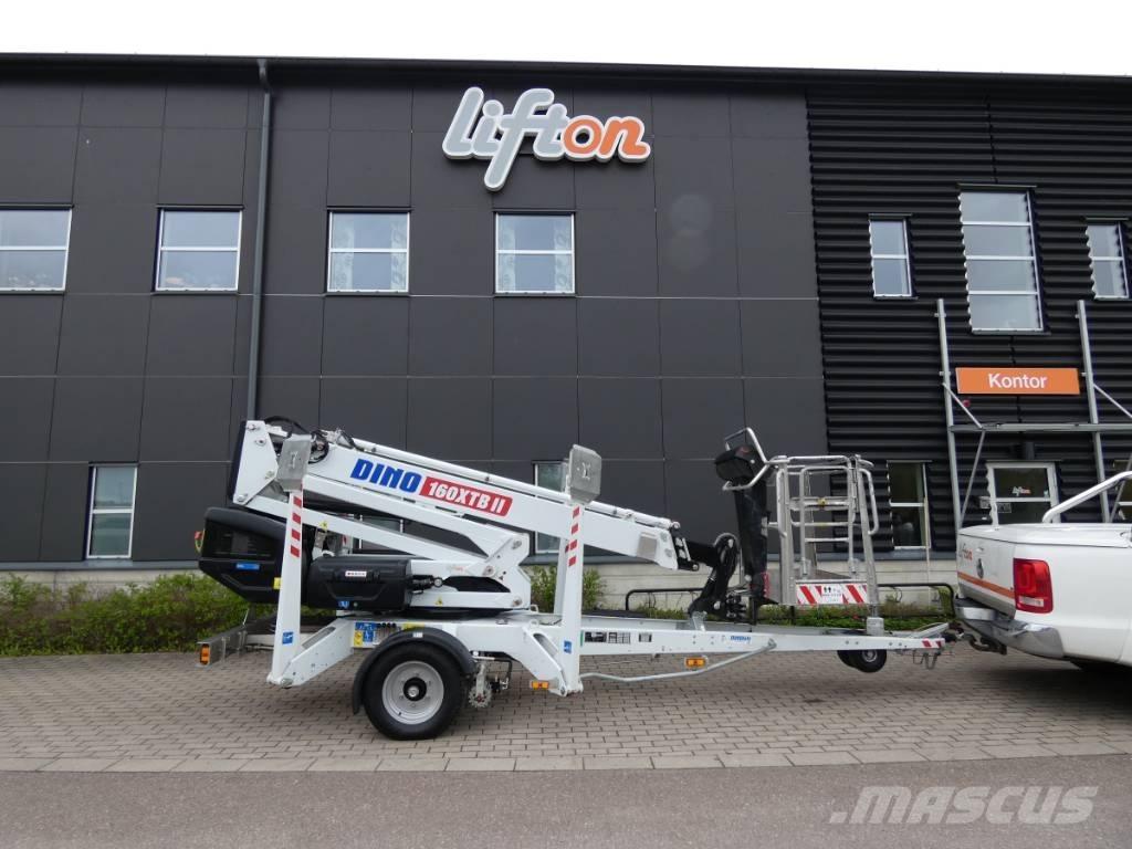 Dino 180 XTB  Skylift Platforme aeriene montate pe remorca