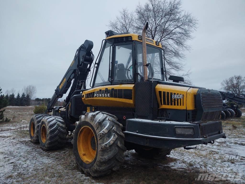 Ponsse Ergo 6W Combine forestiere