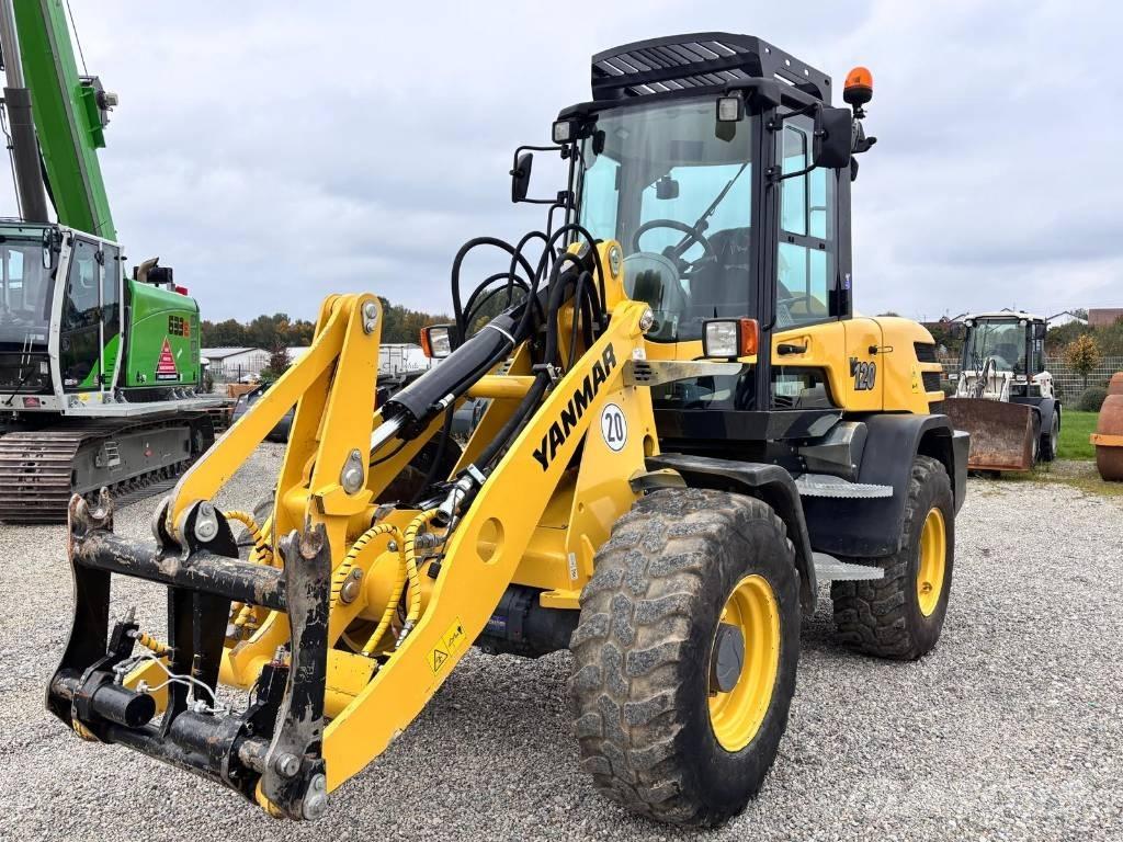 Yanmar V 120 Incarcator pe pneuri