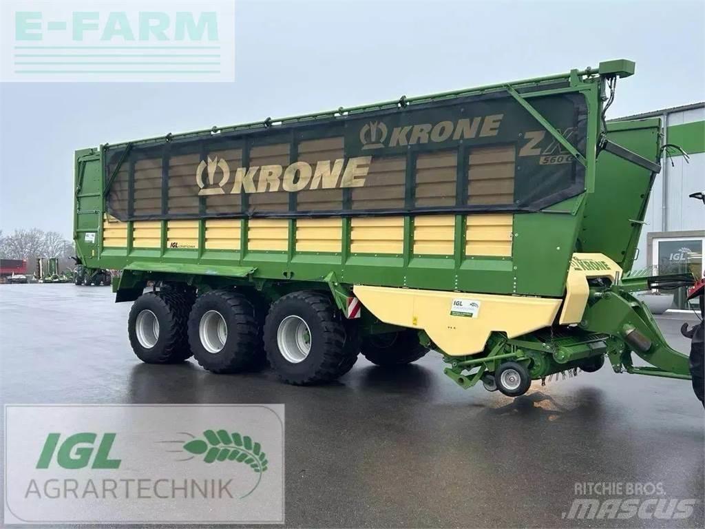 Krone zx 560 gl Alte semi-remorci