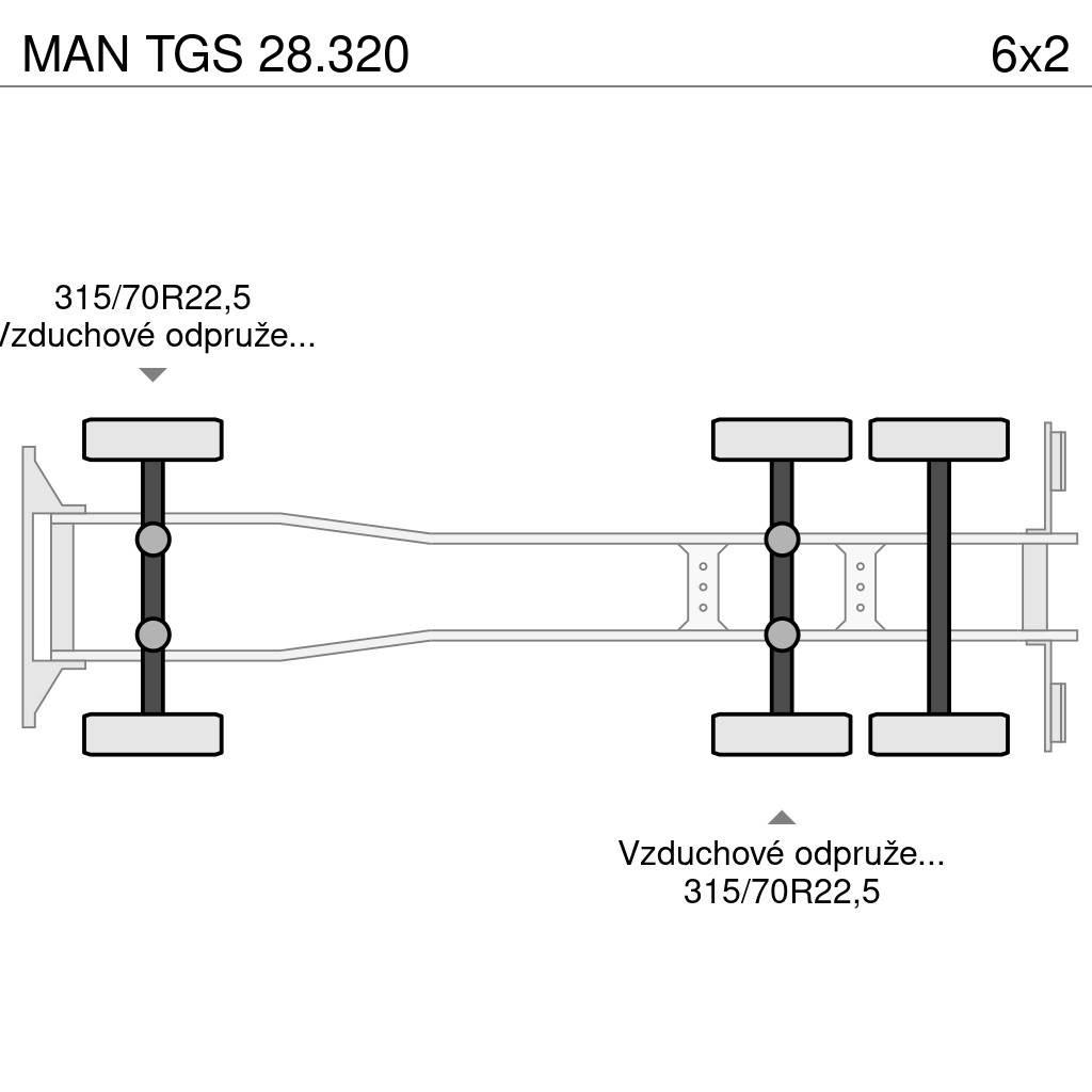 MAN TGS 28.320 Camion de deseuri