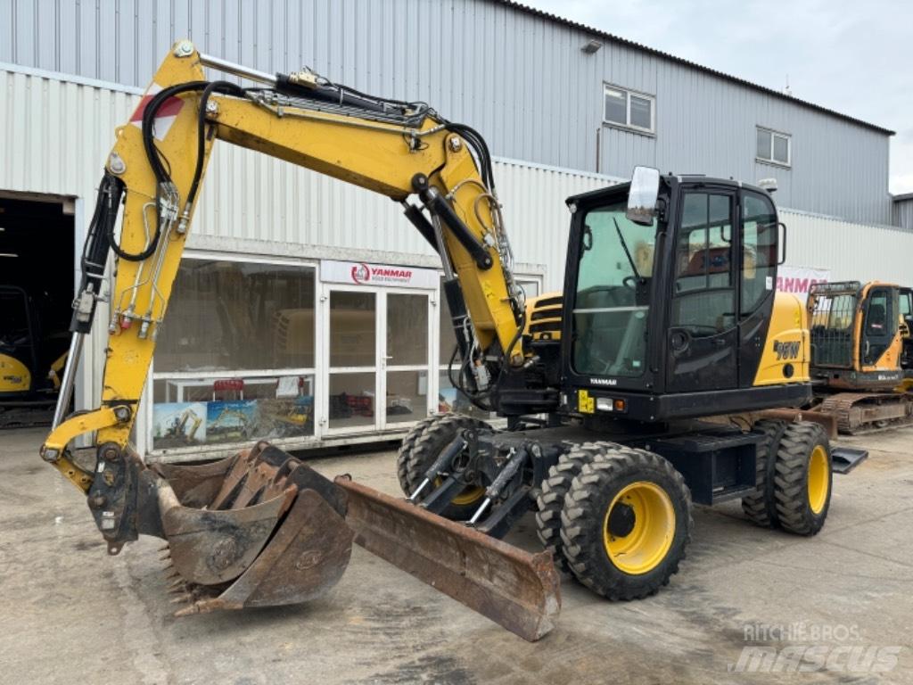Yanmar B95W (40744) Excavatoare cu roti