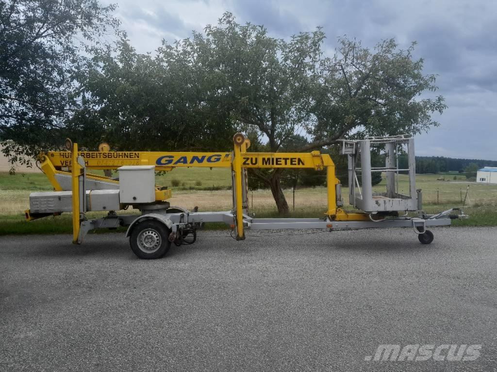 Omme 1250 Platforme aeriene montate pe remorca