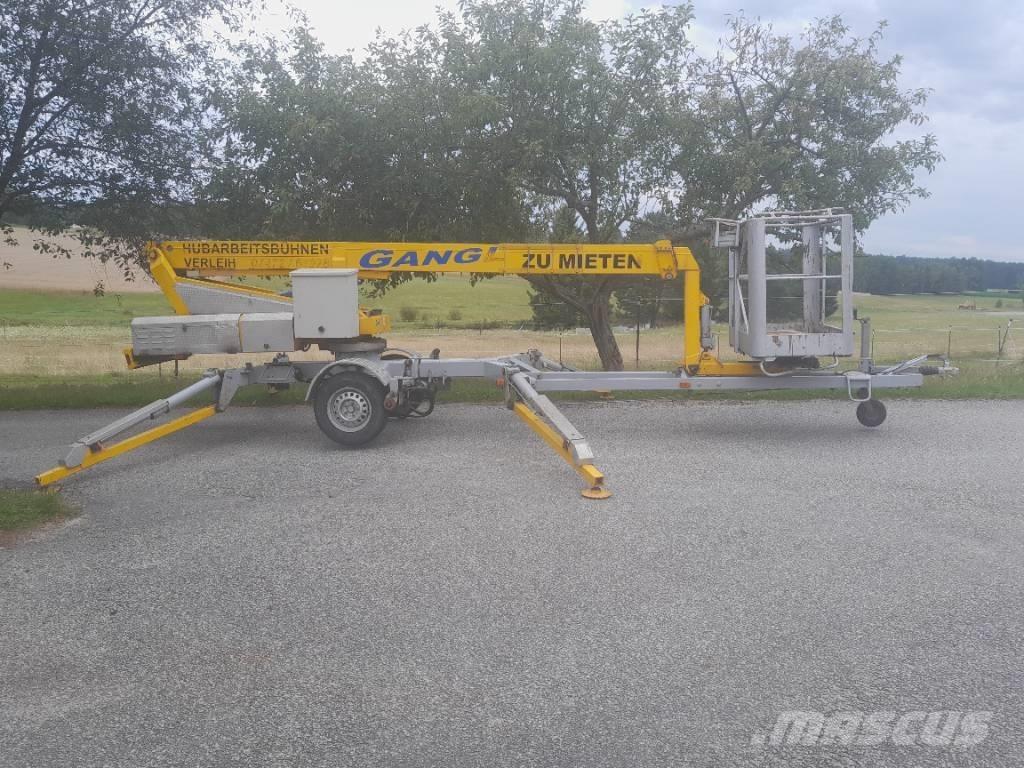 Omme 1250 Platforme aeriene montate pe remorca