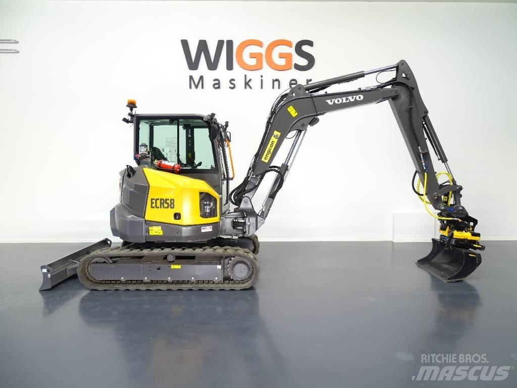 Volvo ECR58F Mini excavatoare < 7t