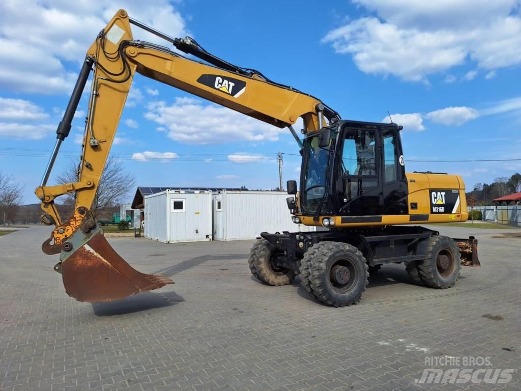 CAT M 316 D Excavatoare cu roti