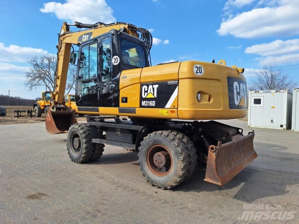 CAT M 316 D Excavatoare cu roti