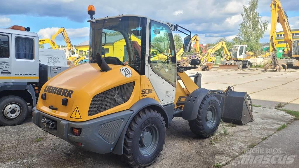 Liebherr L 506 C Incarcator pe pneuri