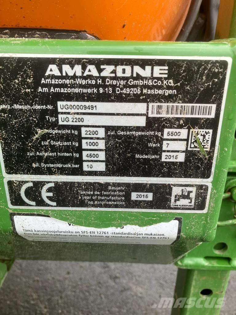 Amazone UG 2200 Tractoare agricole sprayers