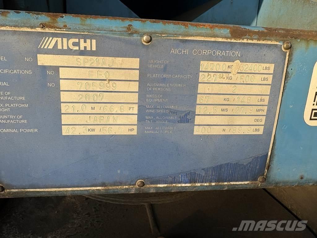 Aichi Sp21aj Nacele cu brat telescopic