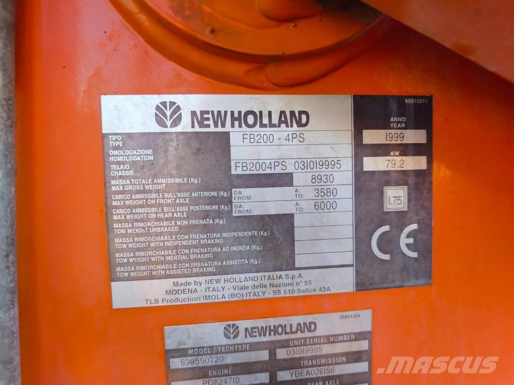 New Holland FB 200 Buldoexcavatoare