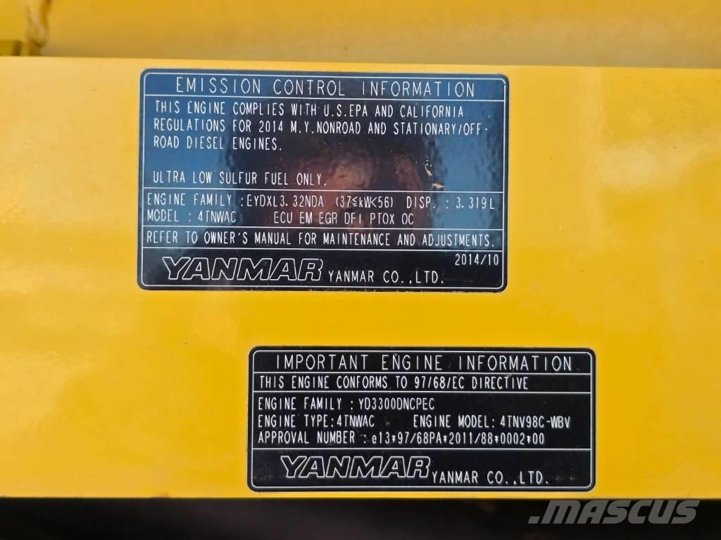 Yanmar Vio 80-1 Excavatoare 7t - 12t