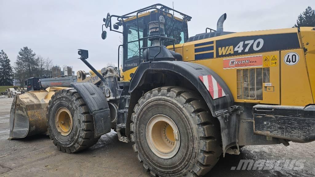 Komatsu WA 470-8 Incarcator pe pneuri