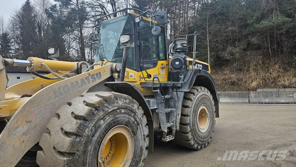 Komatsu WA 470-8 Incarcator pe pneuri