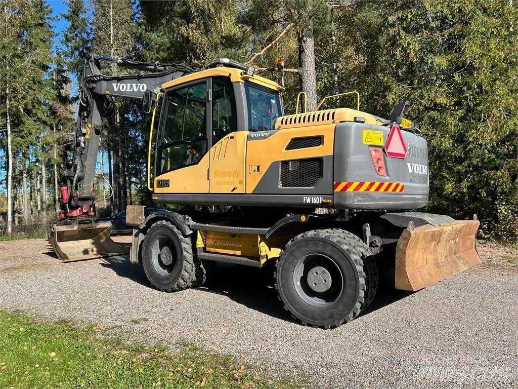 Volvo EW 160 D Excavatoare cu roti