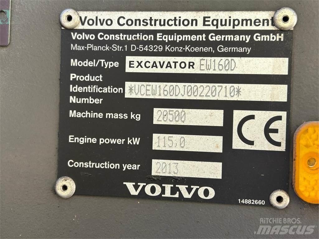 Volvo EW 160 D Excavatoare cu roti
