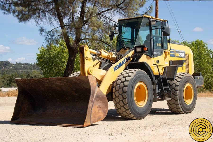 Komatsu WA 270 Incarcator pe pneuri