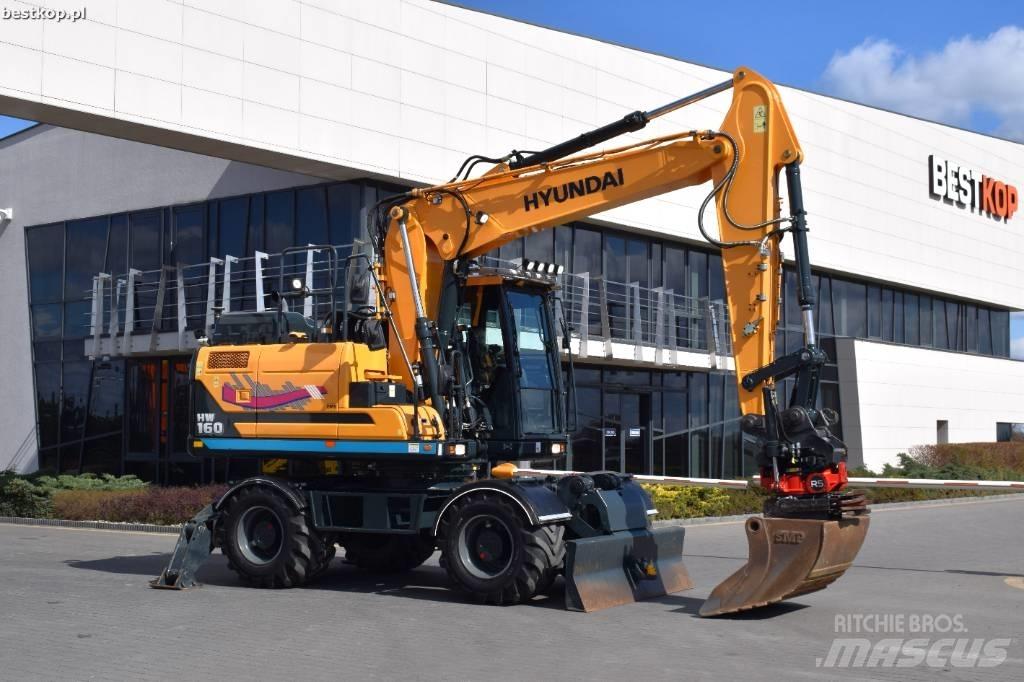 Hyundai HW 160 Excavatoare cu roti