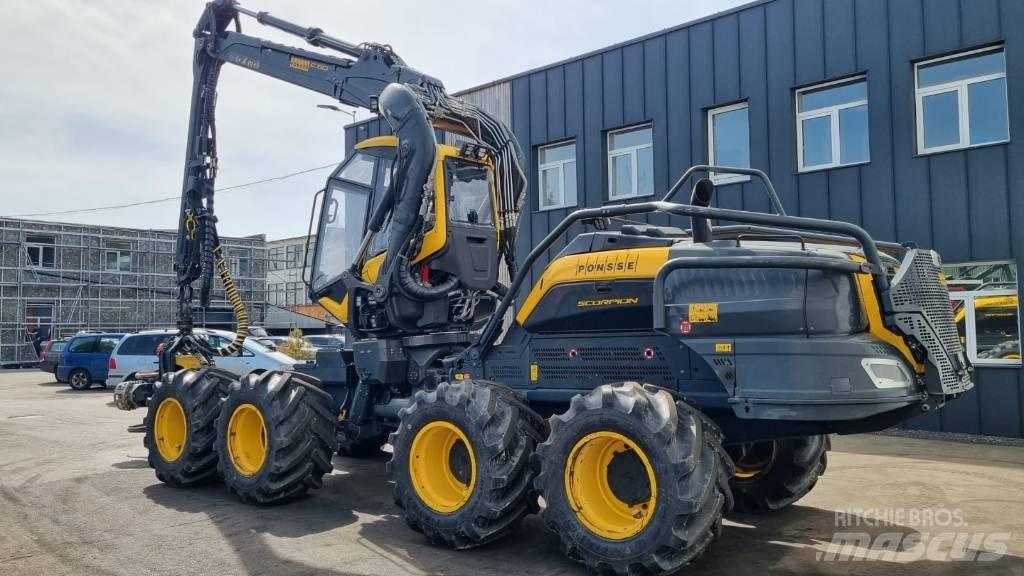 Ponsse Scorpion Combine forestiere