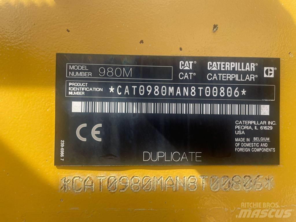 CAT 980M Incarcator pe pneuri