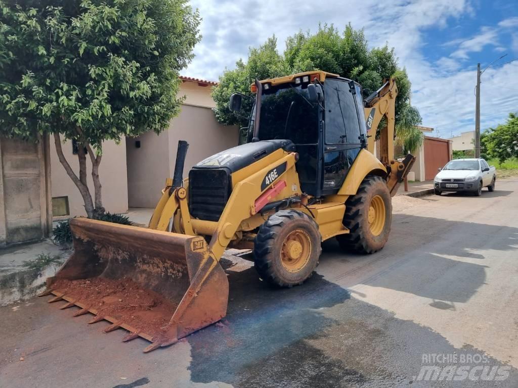 CAT 416E Buldoexcavatoare
