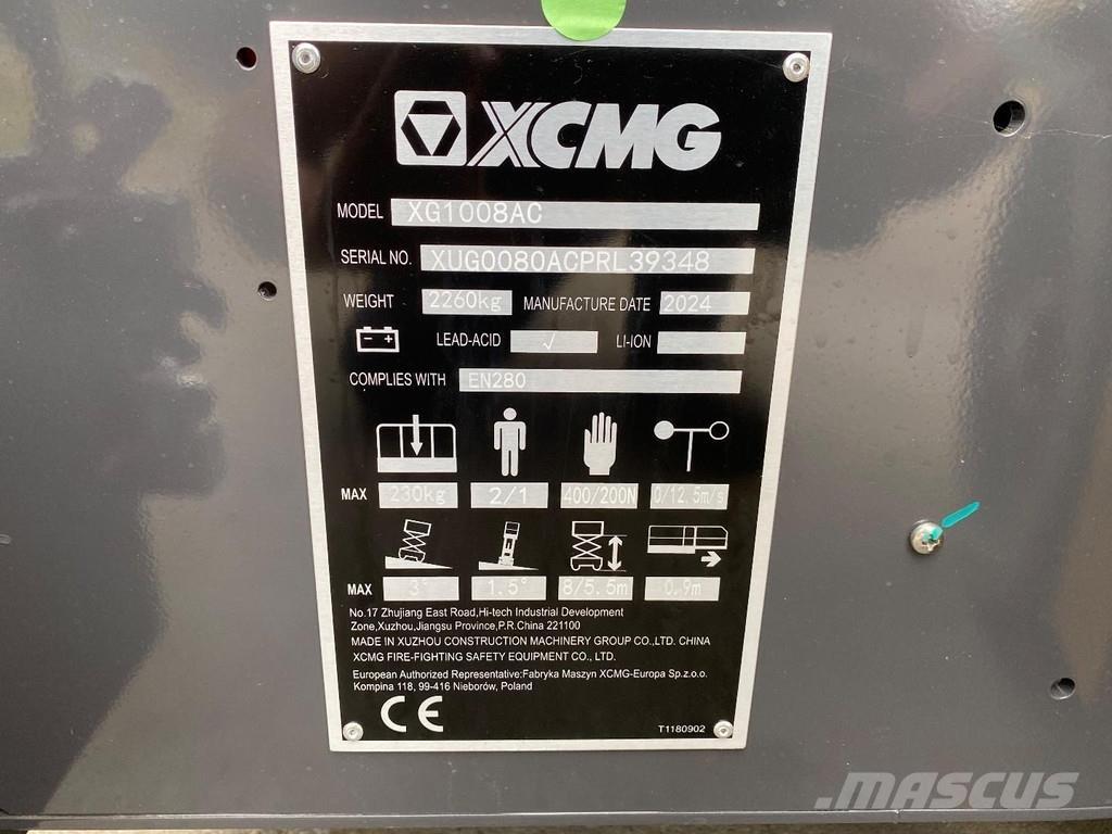 XCMG XG1008AC Alte ascensoare si platforme