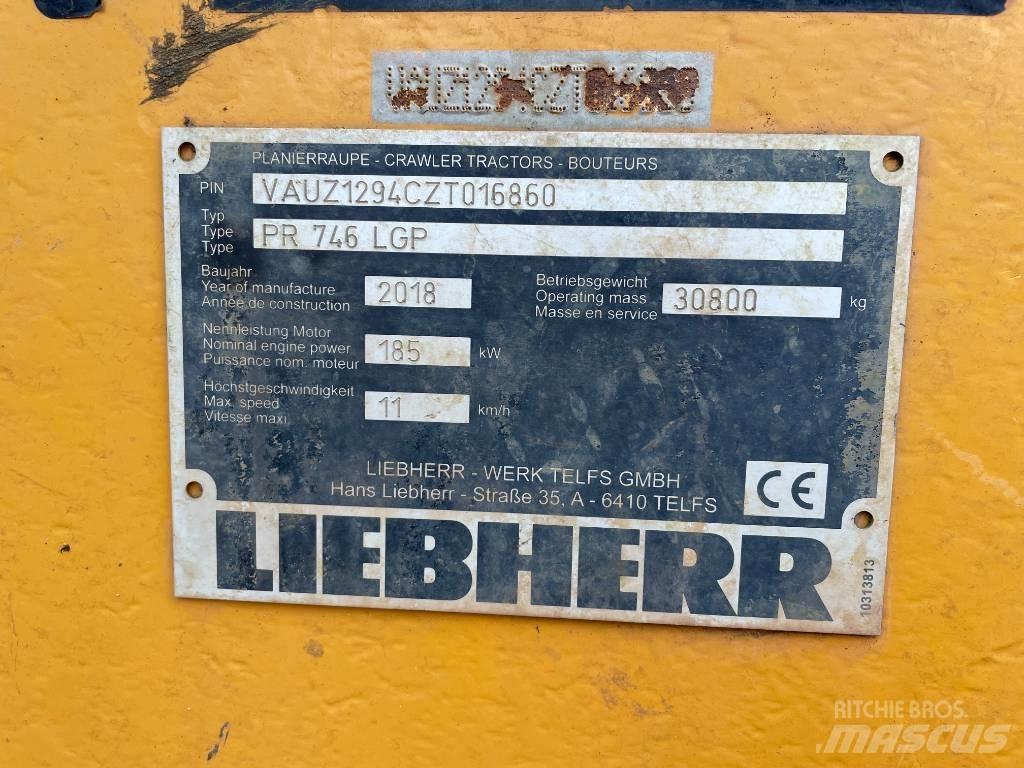 Liebherr PR 746 Buldozere pe senile