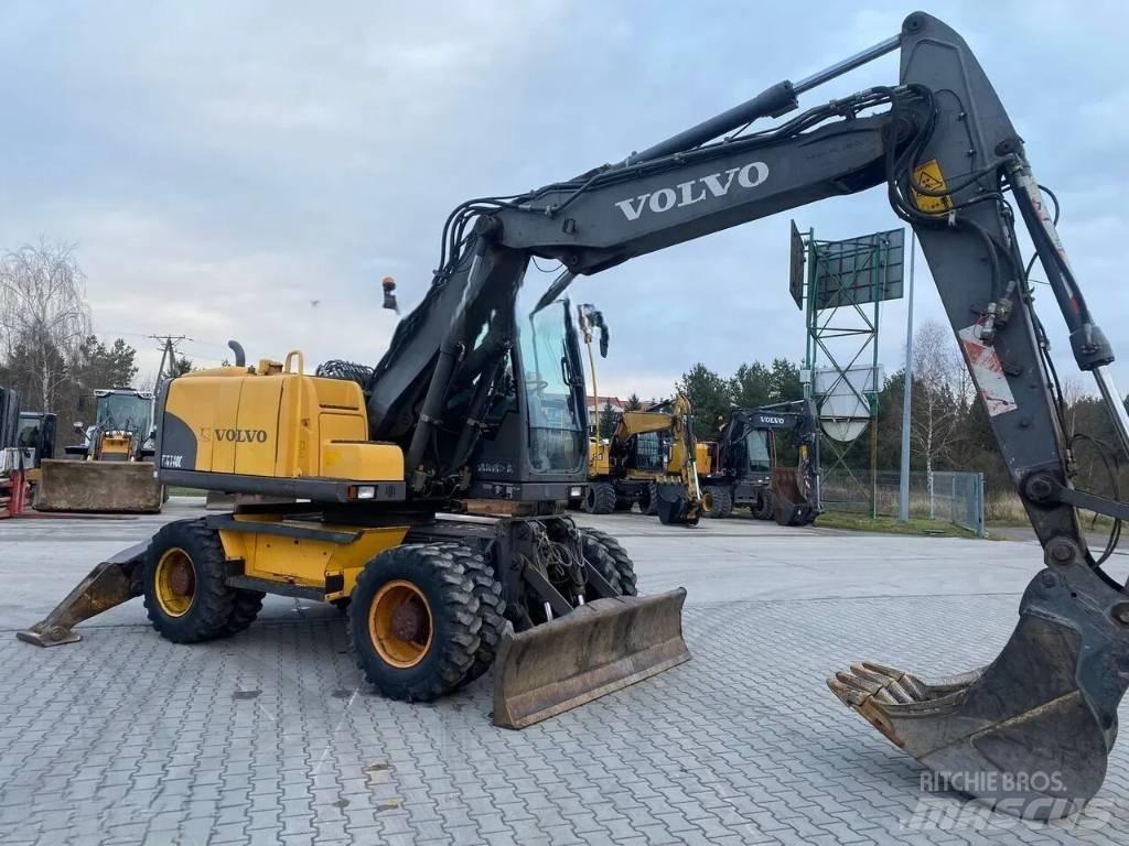 Volvo EW 140 C Excavatoare cu roti