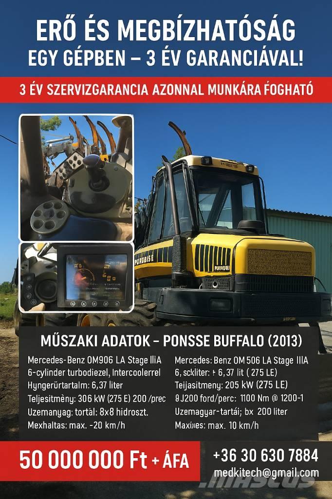 Ponsse Buffalo 8W Transportoare