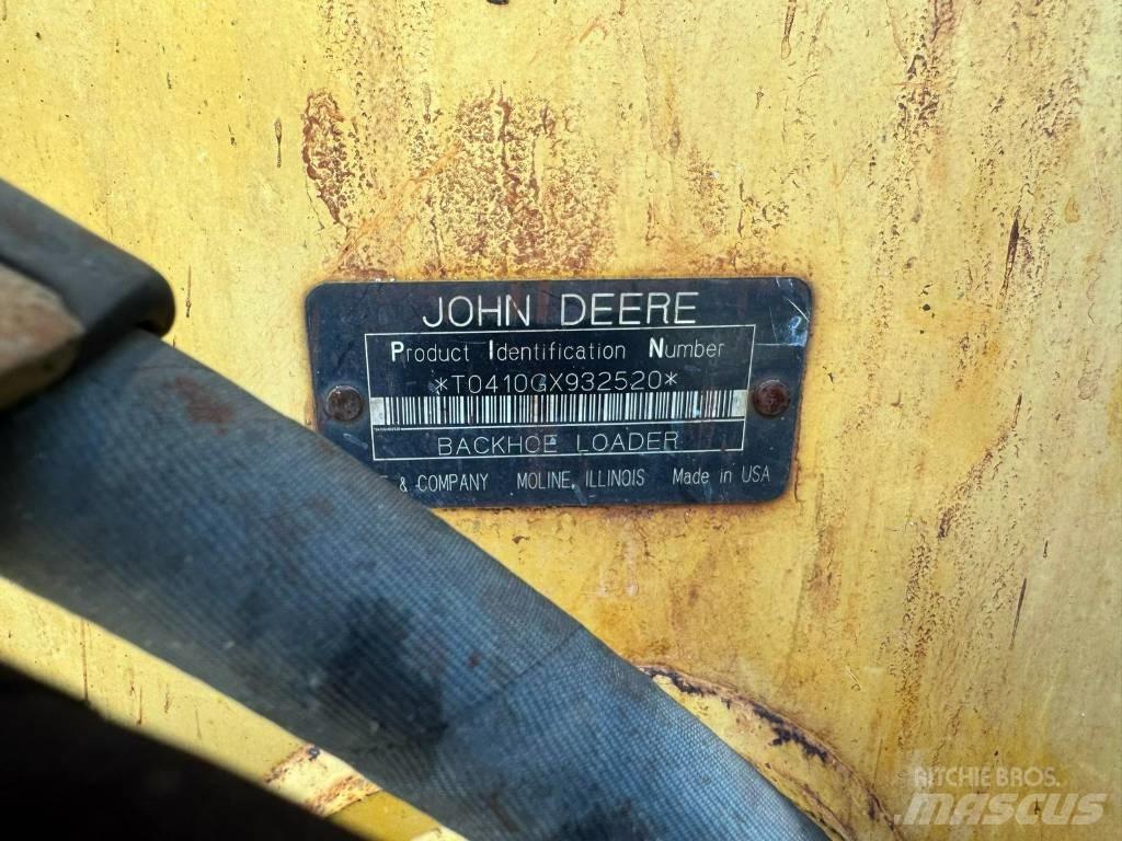 DEERE 410G Buldoexcavatoare