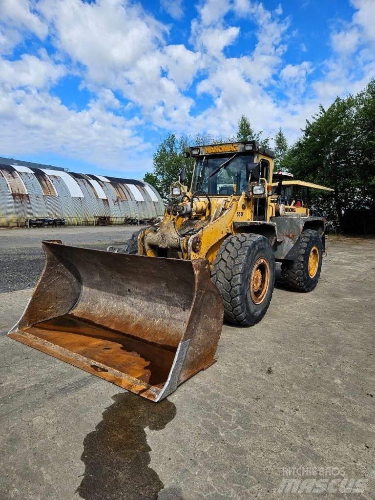 Hanomag 55 D Incarcator pe pneuri