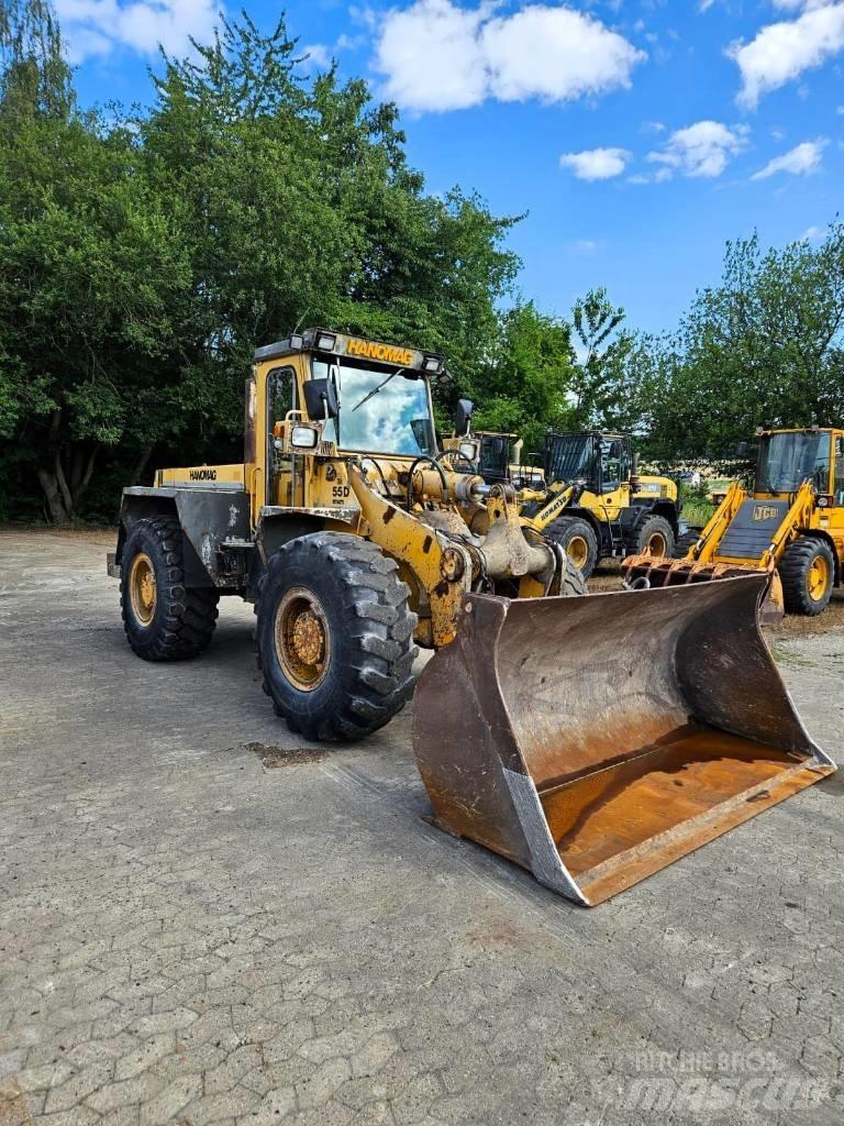 Hanomag 55 D Incarcator pe pneuri