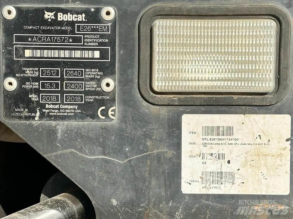 Bobcat E26 Mini excavatoare < 7t