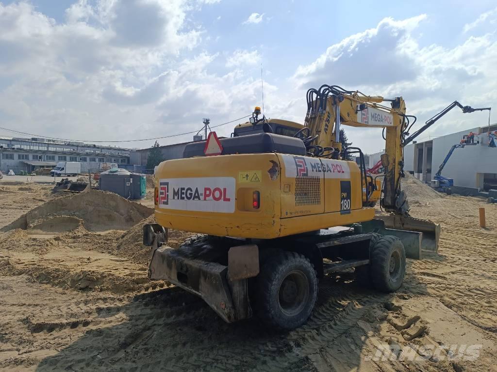 Komatsu PW180-7E0 Excavatoare cu roti