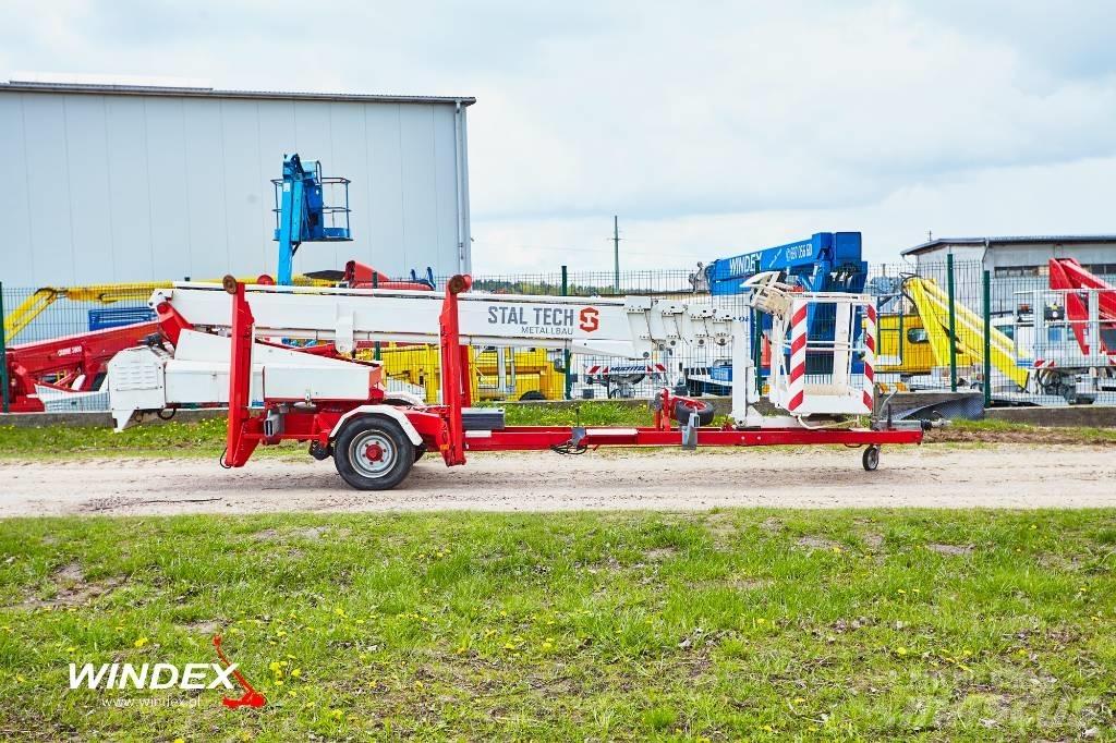 Omme 2500T Platforme aeriene montate pe remorca