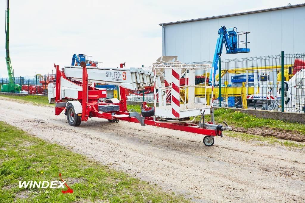 Omme 2500T Platforme aeriene montate pe remorca