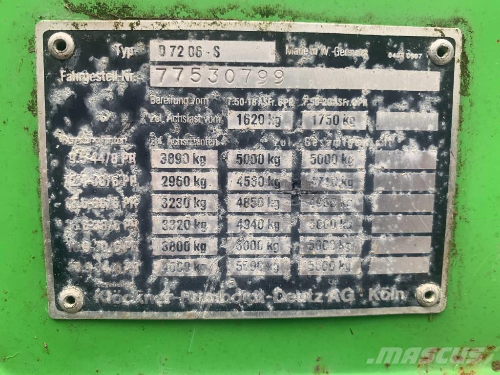 Deutz-Fahr D7207C Tractoare