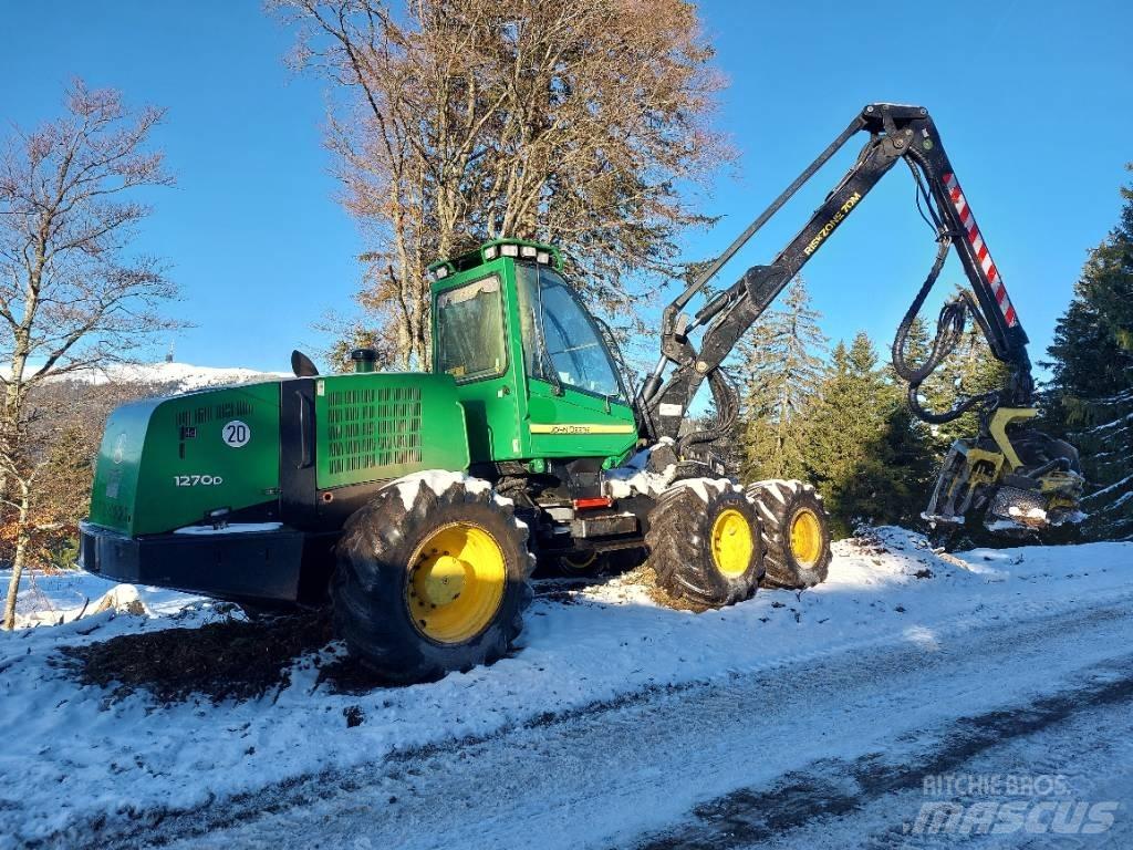 John Deere 1270 D Combine forestiere