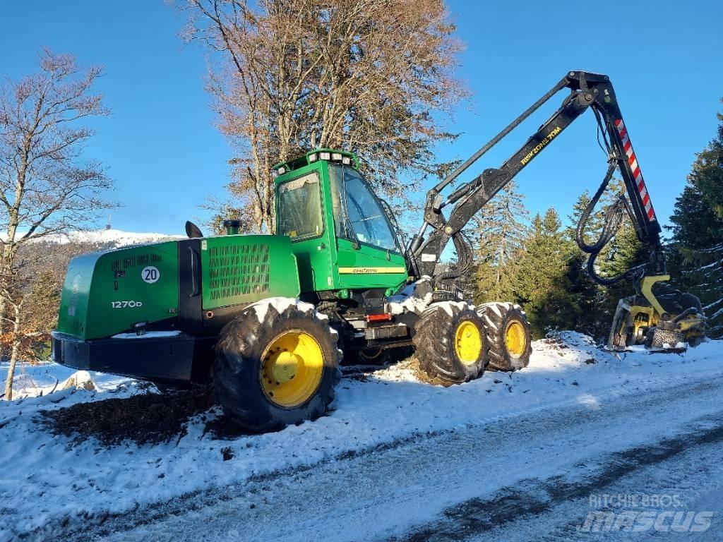 John Deere 1270 D Combine forestiere