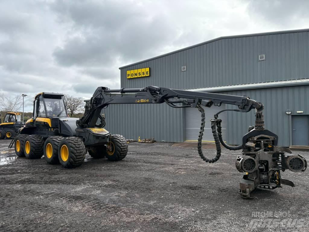 Ponsse Ergo 8W Combine forestiere
