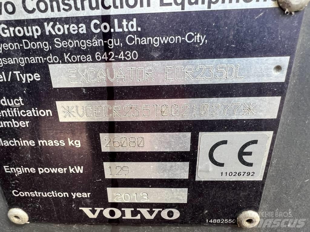 Volvo ECR235DL Excavatoare pe șenile
