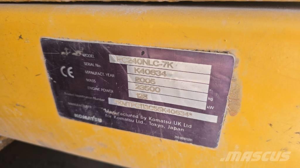 Komatsu PC 240 NLC-7 Excavatoare pe șenile
