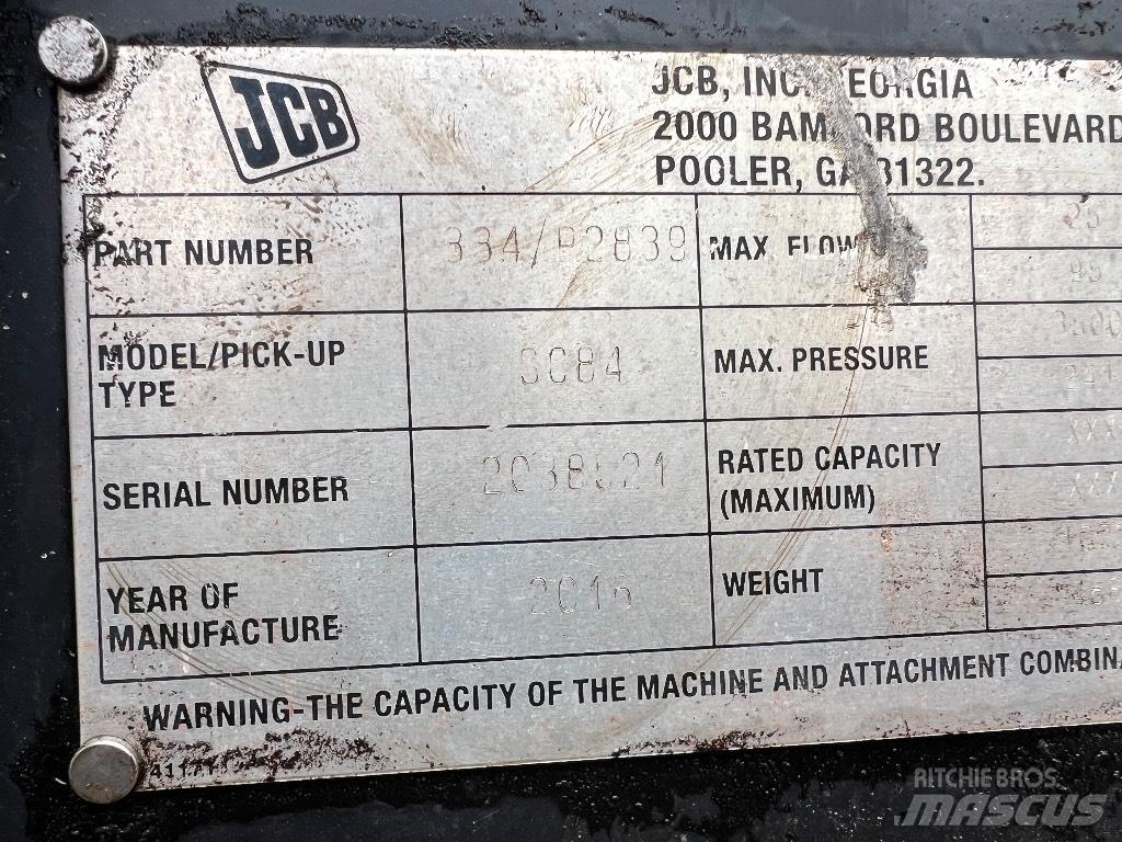JCB 3C84 Alte componente