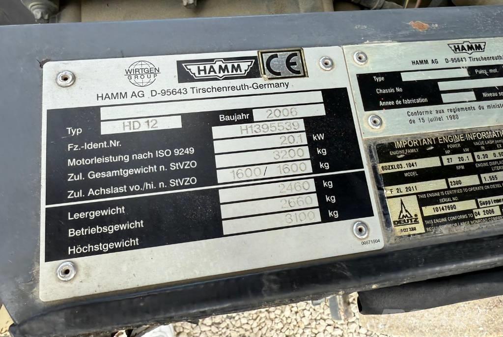 Hamm HD 12 Cilindri compactori dubli