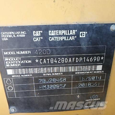 CAT 420 D Buldoexcavatoare